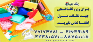 اعزام نظافتچی جهت نظافت منزل در تهران