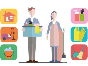 شرکت خدماتی آریومن - لیست خدمات - خدماتی - نظافتی - نظافت منزل